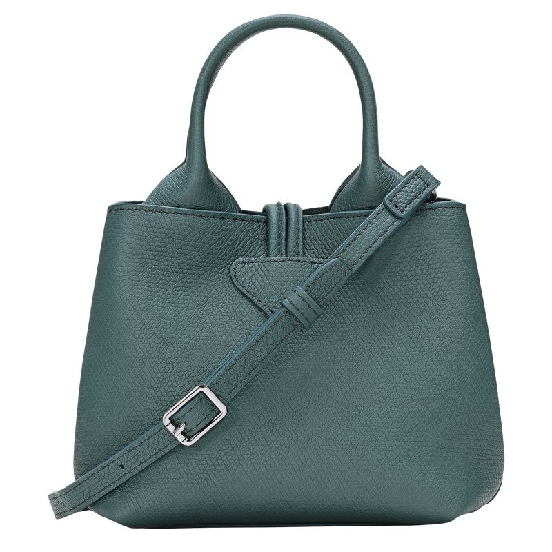 Longchamp Le Roseau Xs Women Handbag Blue Green | Australia-254BLTDOE