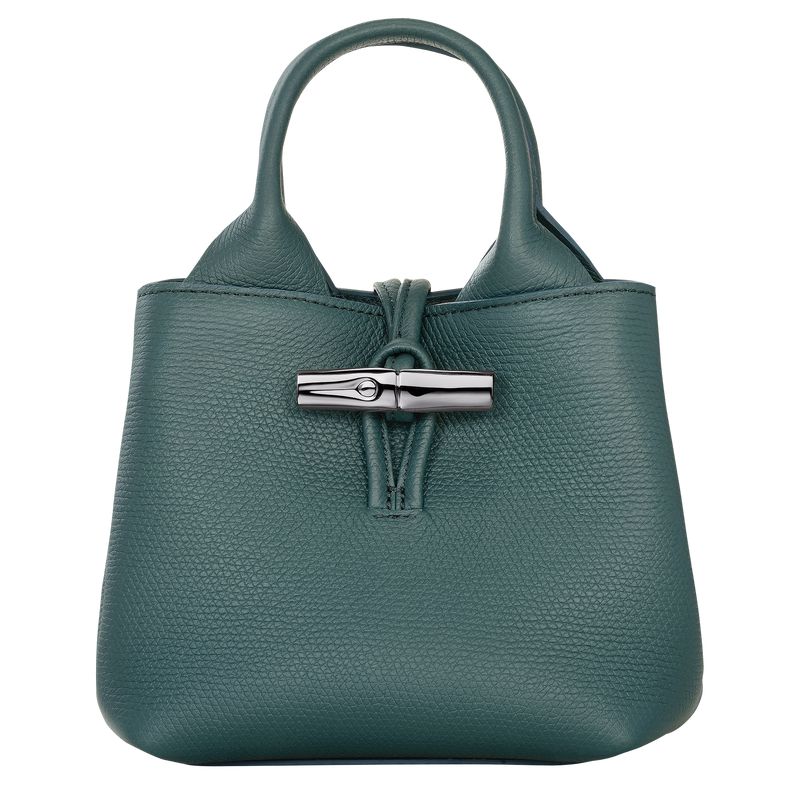 Longchamp Le Roseau Xs Women Handbag Blue Green | Australia-254BLTDOE