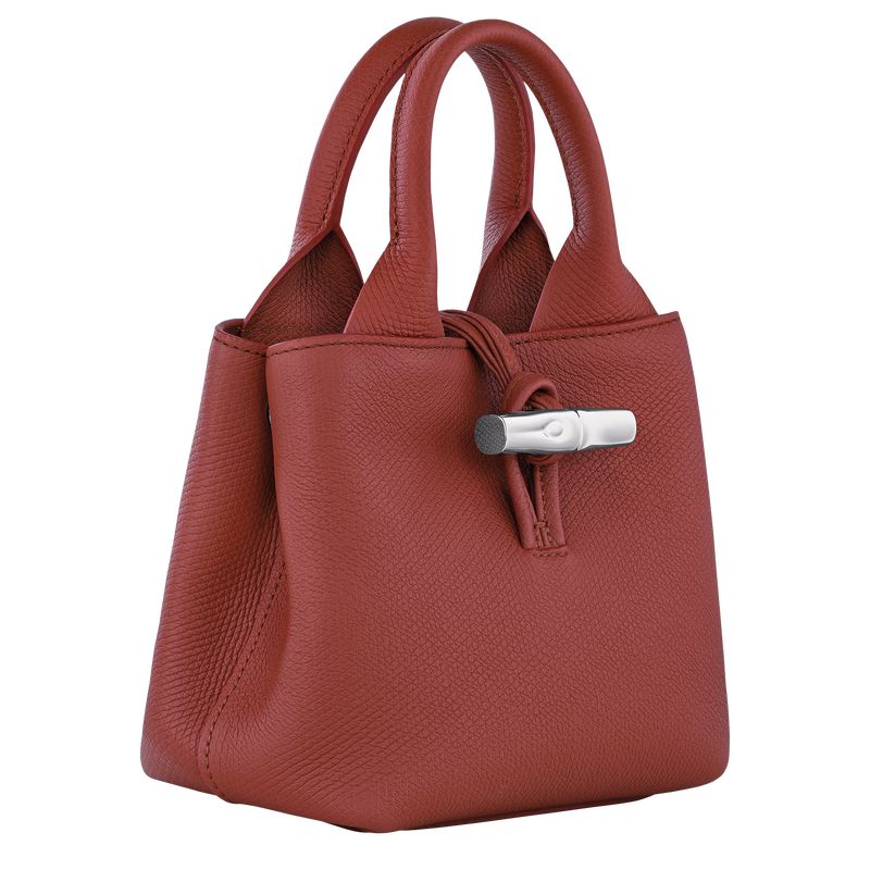Longchamp Le Roseau Xs Women Handbag Brown | Australia-549PEUTNZ