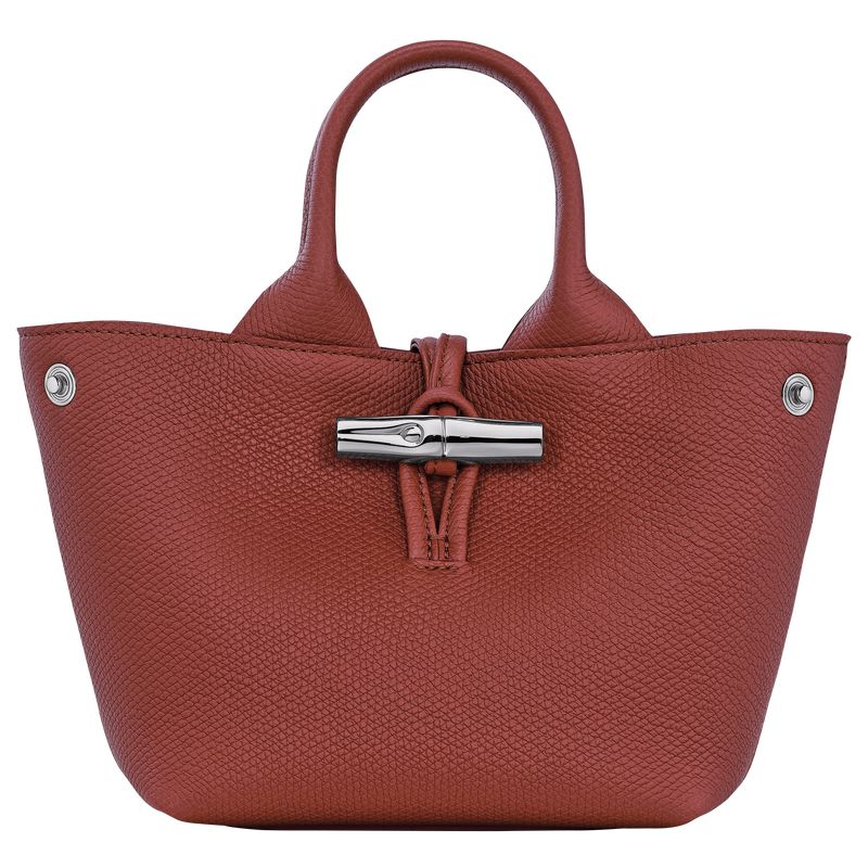 Longchamp Le Roseau Xs Women Handbag Brown | Australia-549PEUTNZ
