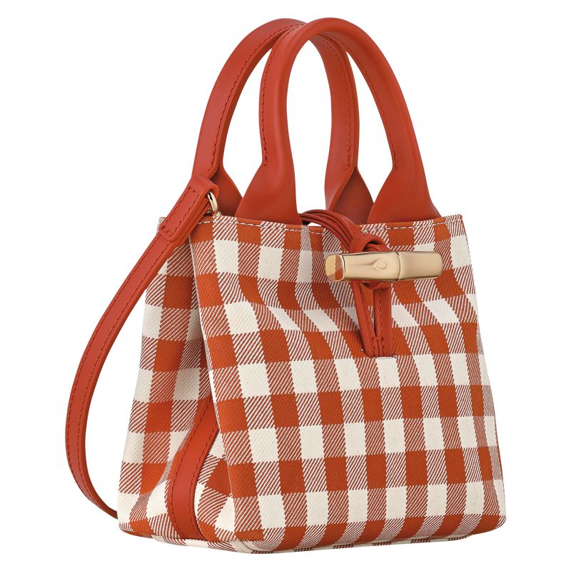 Longchamp Le Roseau Xs Women Handbag Orange | Australia-379DVNESJ