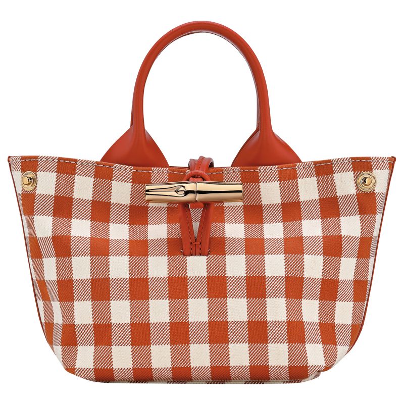 Longchamp Le Roseau Xs Women Handbag Orange | Australia-379DVNESJ