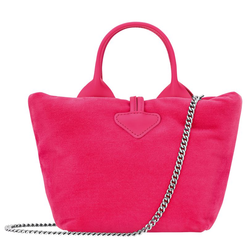 Longchamp Le Roseau Xs Women Handbag Pink | Australia-280ODRLBX