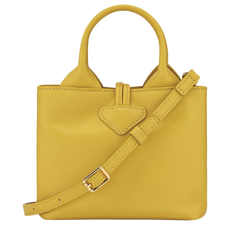 Longchamp Le Roseau Xs Women Handbag Yellow | Australia-278EOATCV