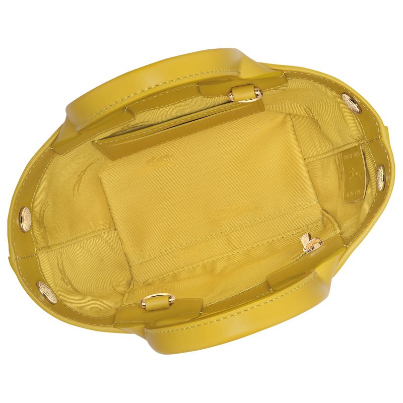 Longchamp Le Roseau Xs Women Handbag Yellow | Australia-278EOATCV