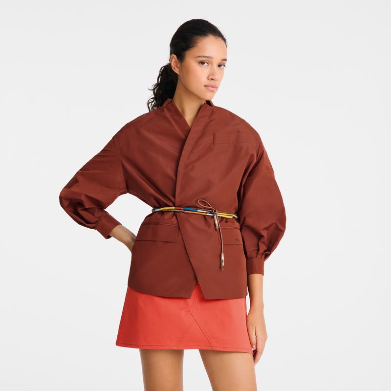 Longchamp Longfriend Women Belt Brown | Australia-329TISOGX