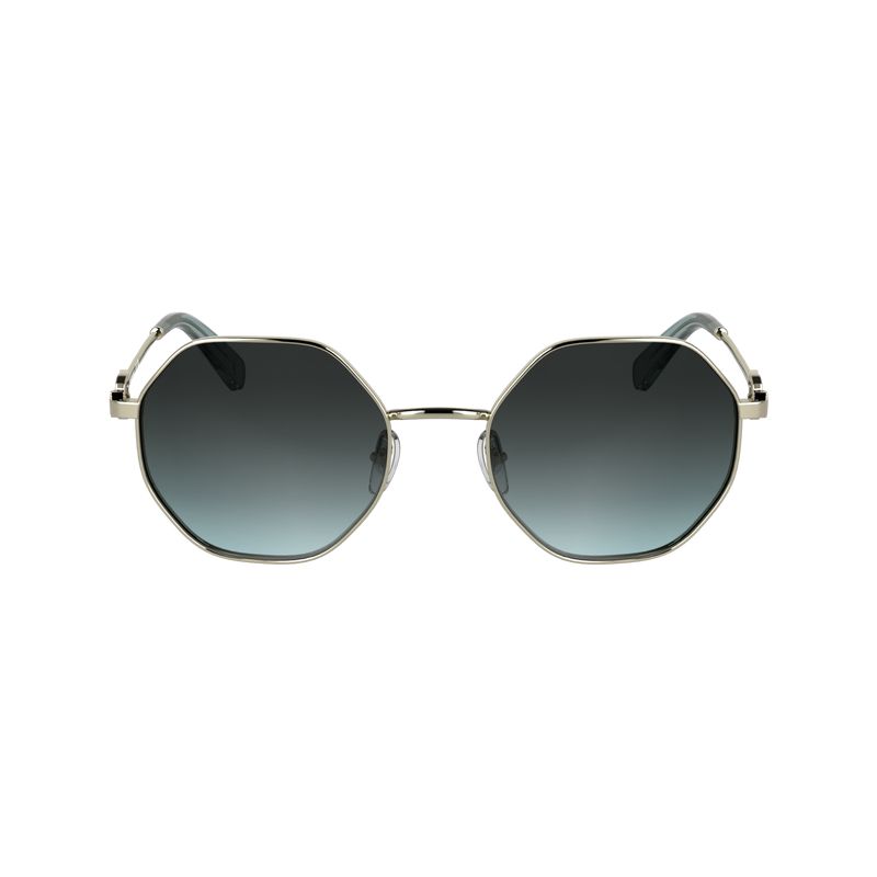 Longchamp Metal Women Sunglasses Blue Grey | Australia-359IQXLZS