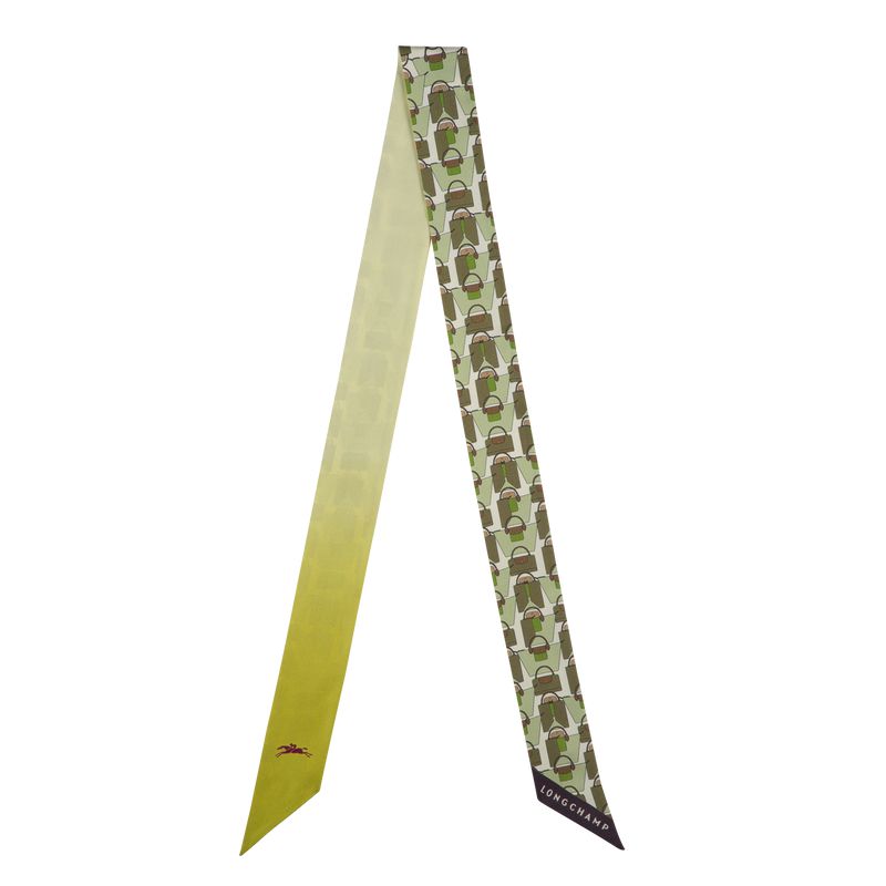 Longchamp Origami Le Pliage Women Headband Green | Australia-607WXEGVM