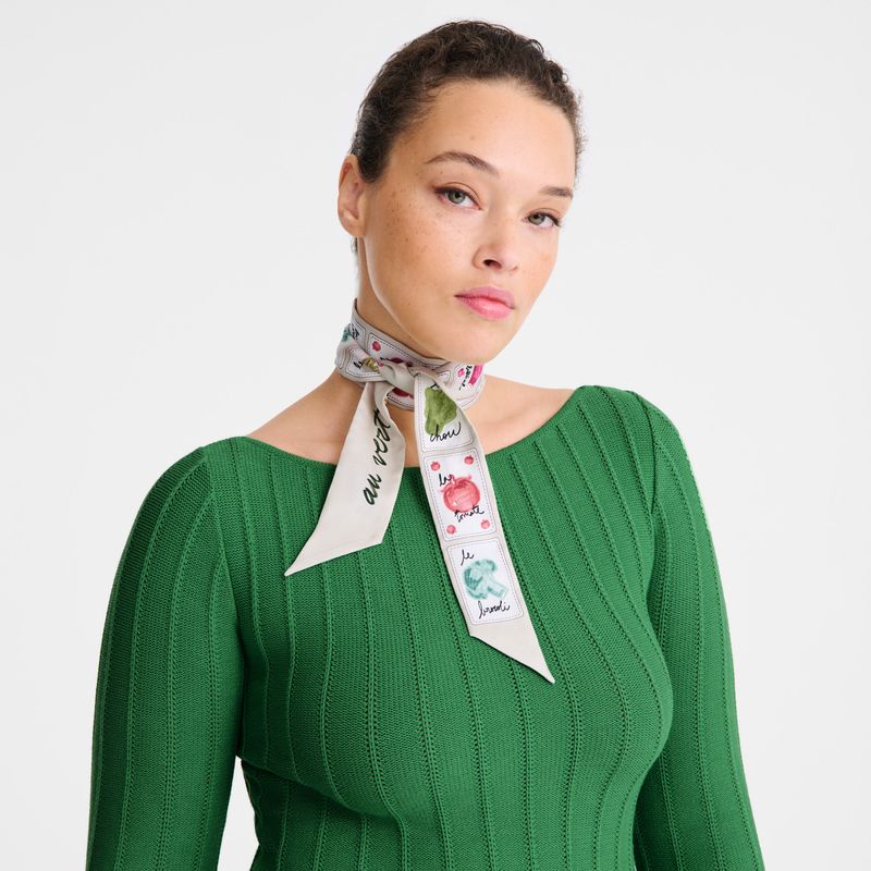 Longchamp Pink And Green Women Headband Multicolor | Australia-798JHMCLQ