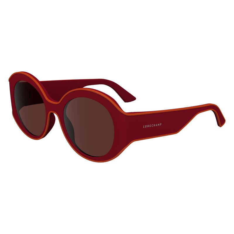 Longchamp Plant Based Resin Women Sunglasses Red / Navy | Australia-609AOVHUK