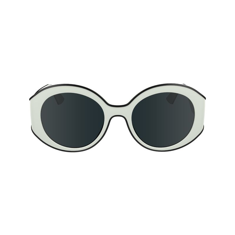 Longchamp Plant Based Resin Women Sunglasses White | Australia-435YLUFNP