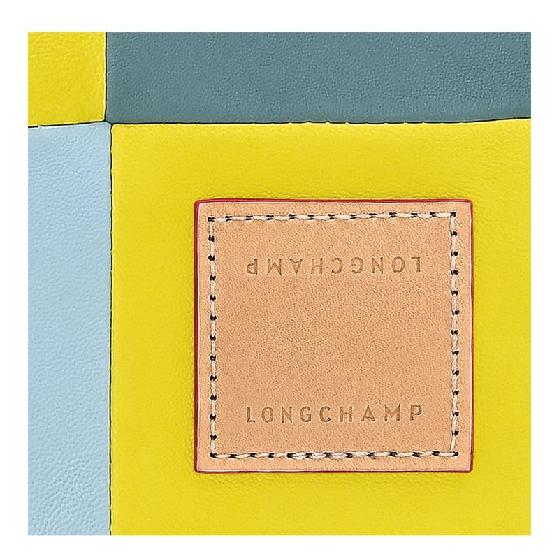 Longchamp Re-play L Men Handbag Blue / Yellow | Australia-067FQEIJK