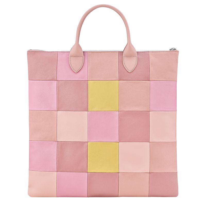 Longchamp Re-play L Men Handbag Pink | Australia-913RUNSKX