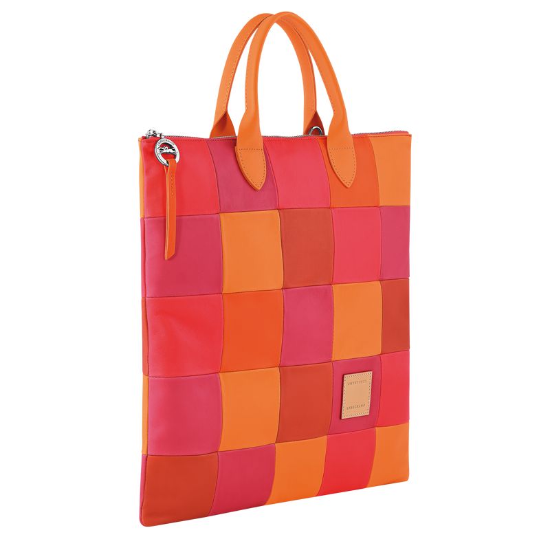 Longchamp Re-play L Women Handbag Red / Orange | Australia-851FWDPZO