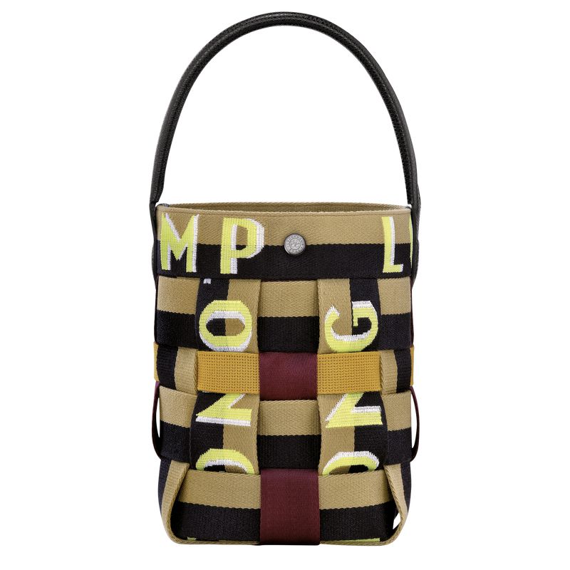 Longchamp Re-play Xs Women Bucket Bag Black | Australia-681QZGSNT