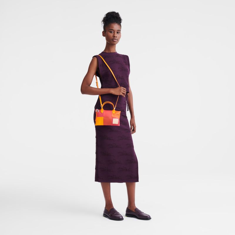Longchamp Re-play Xs Women Handbag Red / Orange | Australia-298MVQKYC