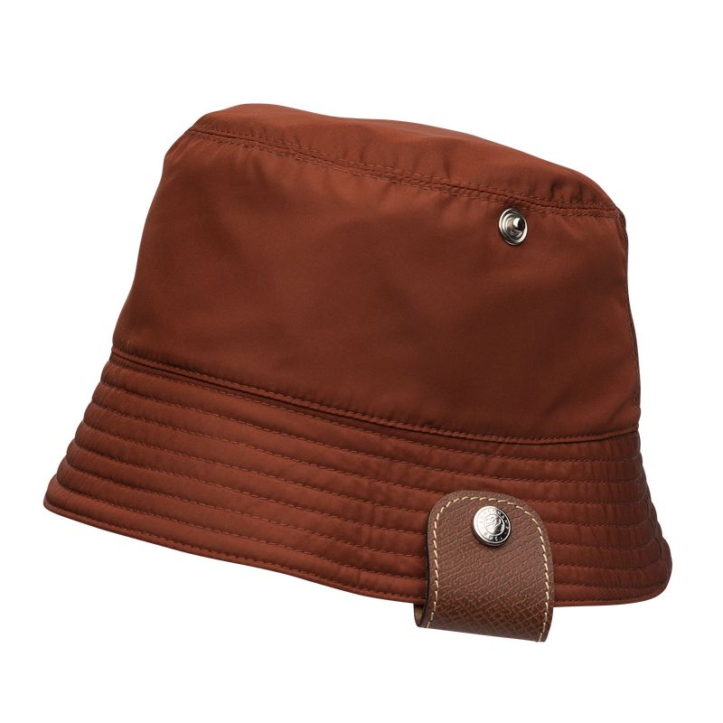 Longchamp Reversible Women Bucket Hat Brown / Pink | Australia-372EFSZOX