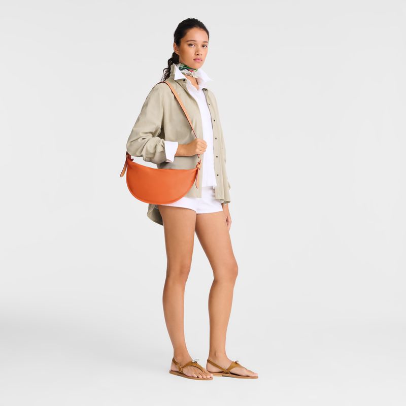 Longchamp Smoothie M Women Crossbody Bag Orange | Australia-246ACPQRE