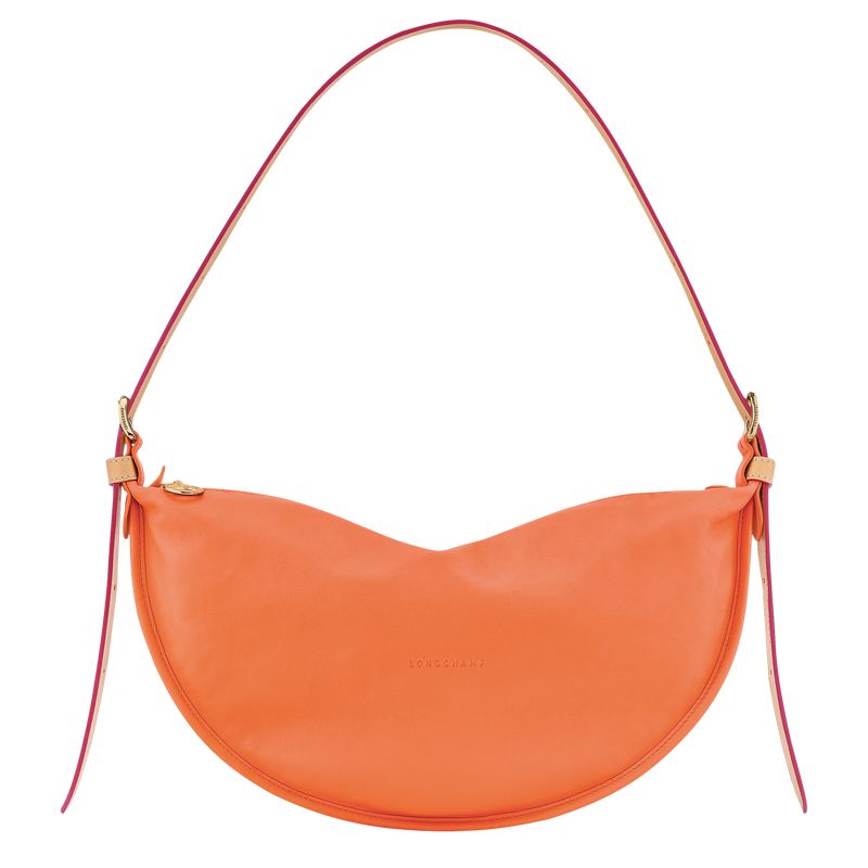 Longchamp Smoothie M Women Crossbody Bag Orange | Australia-246ACPQRE
