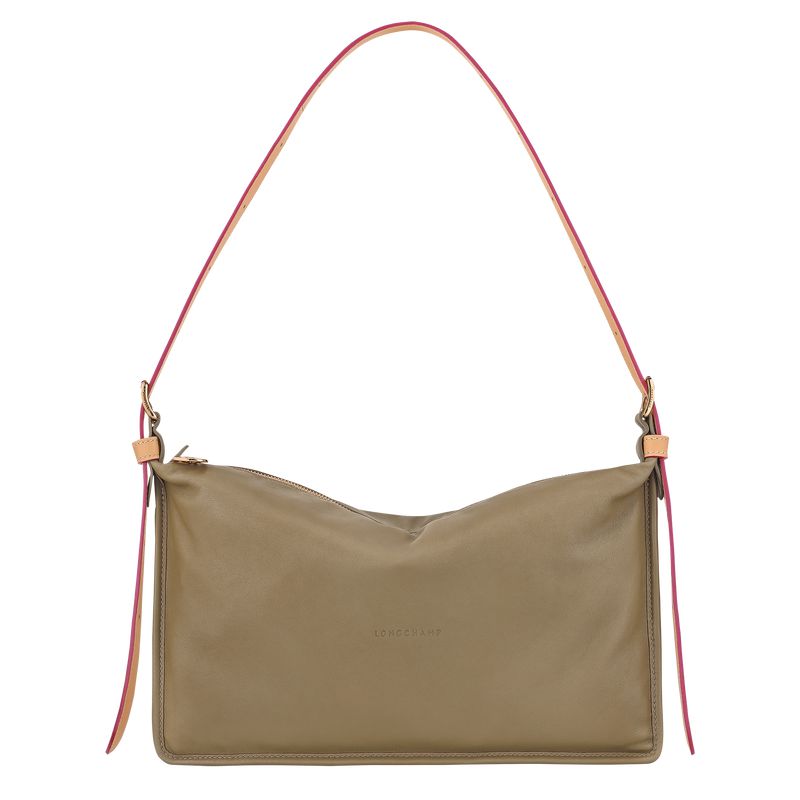 Longchamp Smoothie M Women Crossbody Bag Olive | Australia-461RKOWLV