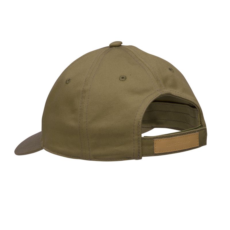 Longchamp Solid Women Cap Olive / Multicolor | Australia-914ODXYHG