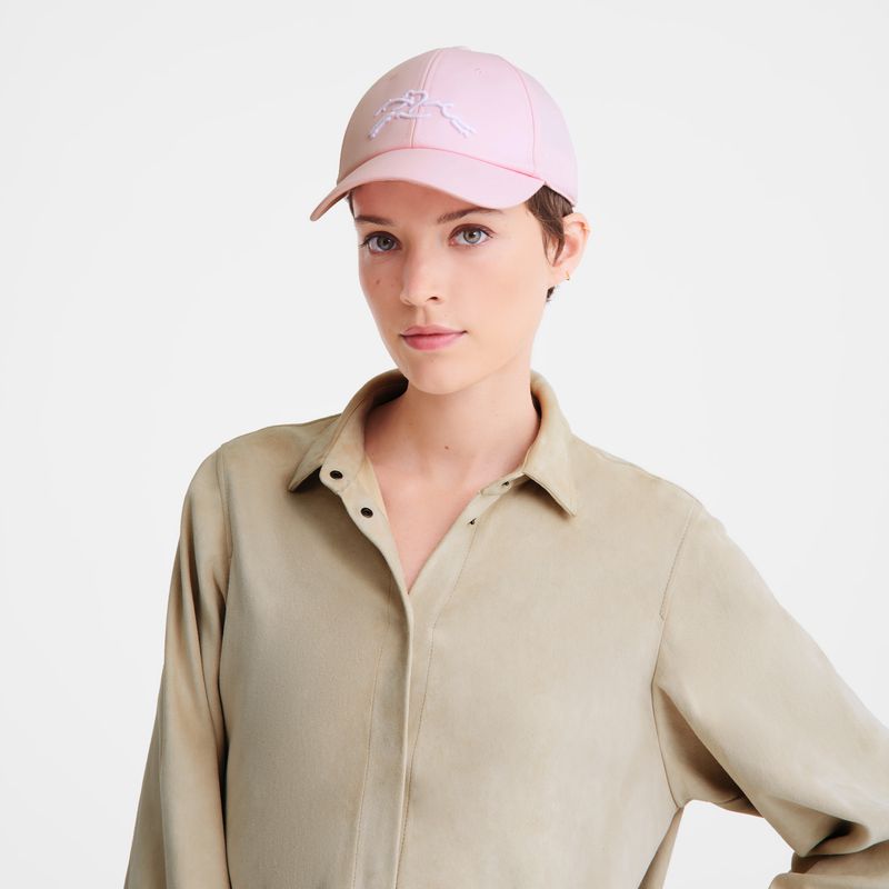Longchamp Solid Women Cap Pink / Multicolor | Australia-510VABNZR