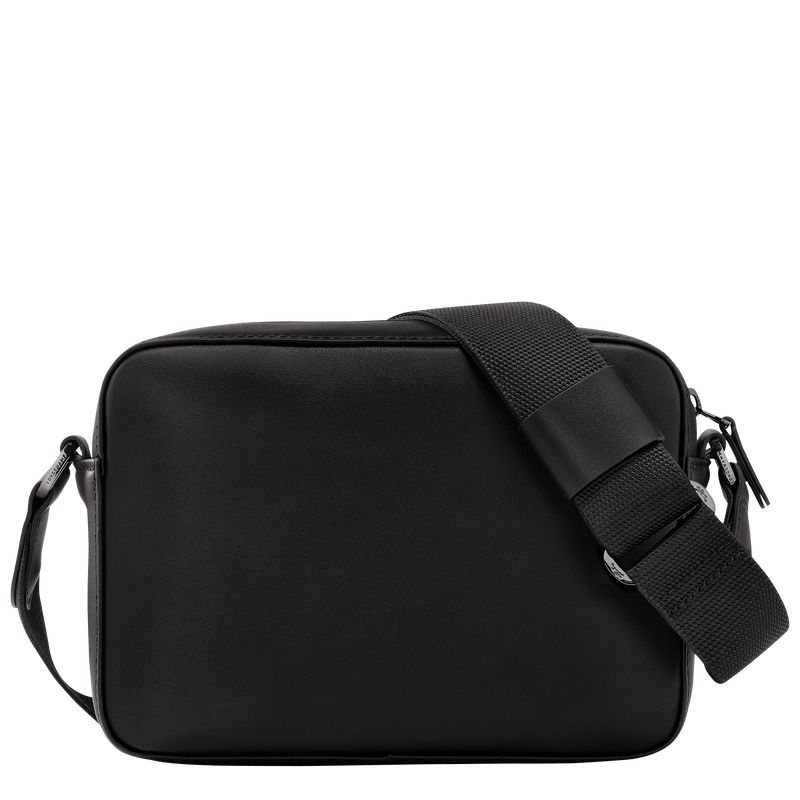Longchamp Sur Seine Camera Men Crossbody Bag Black | Australia-394PESQWN