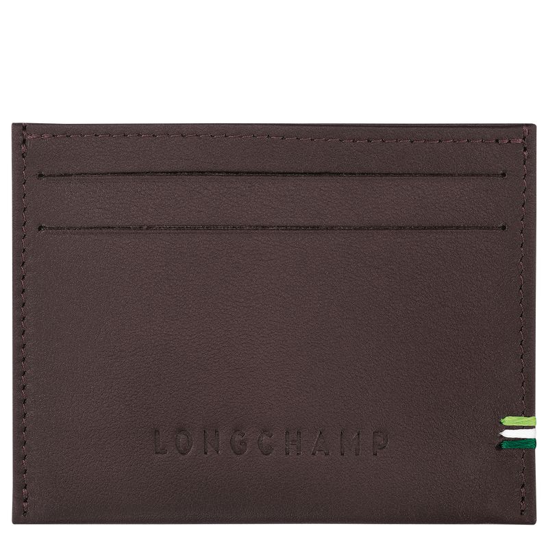 Longchamp Sur Seine Men Card Holder Beige | Australia-021WKQDRE