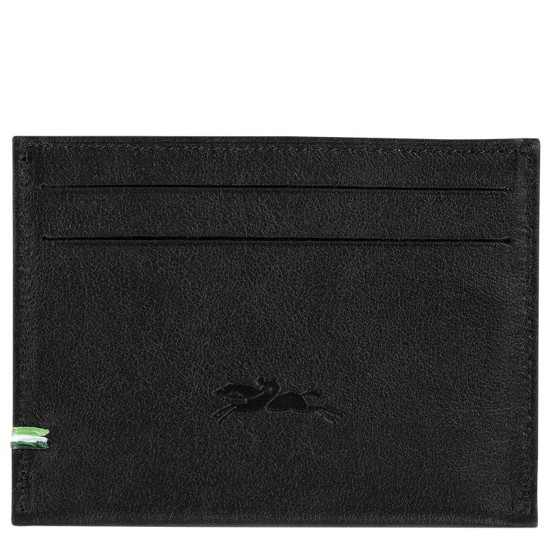 Longchamp Sur Seine Men Card Holder Black | Australia-594OPBRCQ