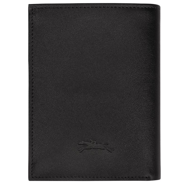 Longchamp Sur Seine Men Wallet Black | Australia-928OQWRML
