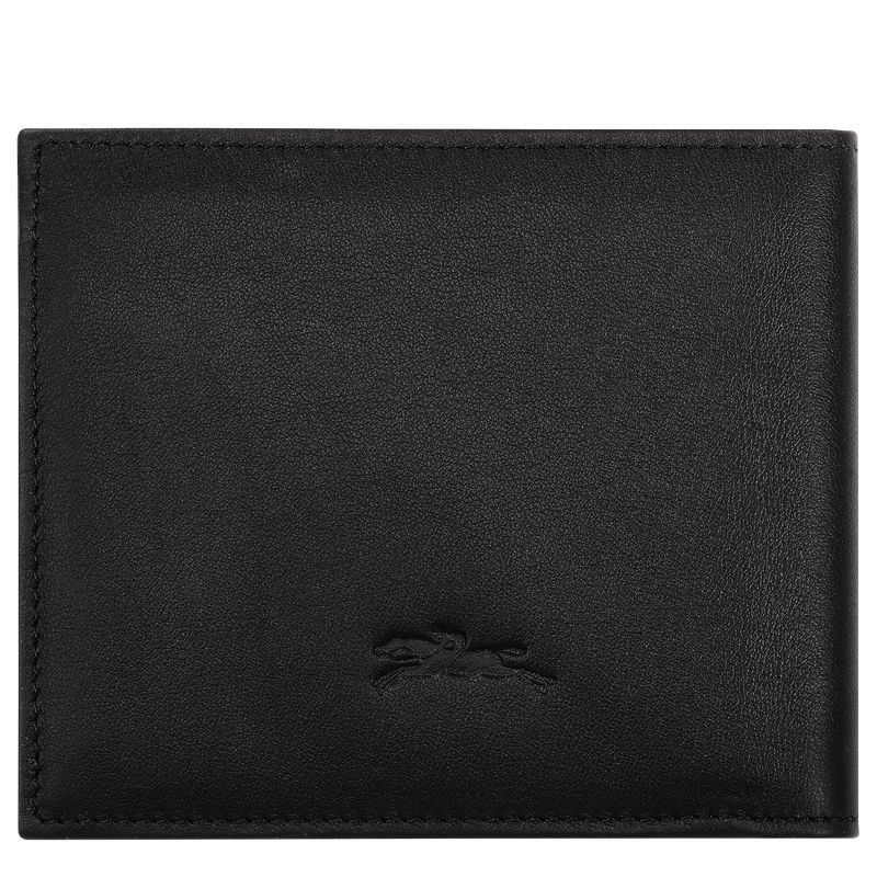 Longchamp Sur Seine Men Wallet Black | Australia-286LHWFIP