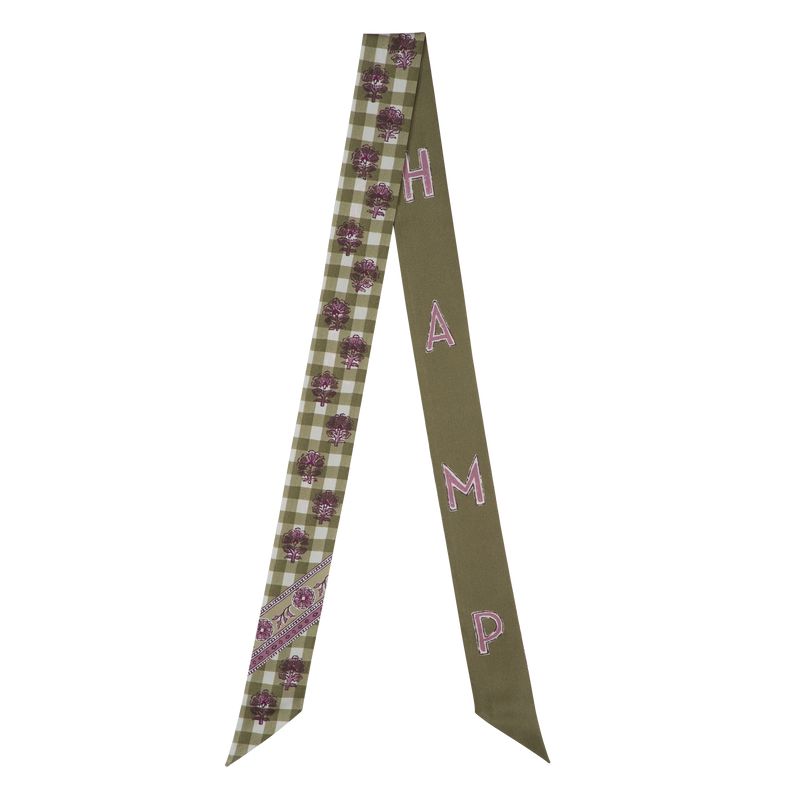 Longchamp The Bucolic Escapade Women Headband Olive / Multicolor | Australia-309HXKBIT