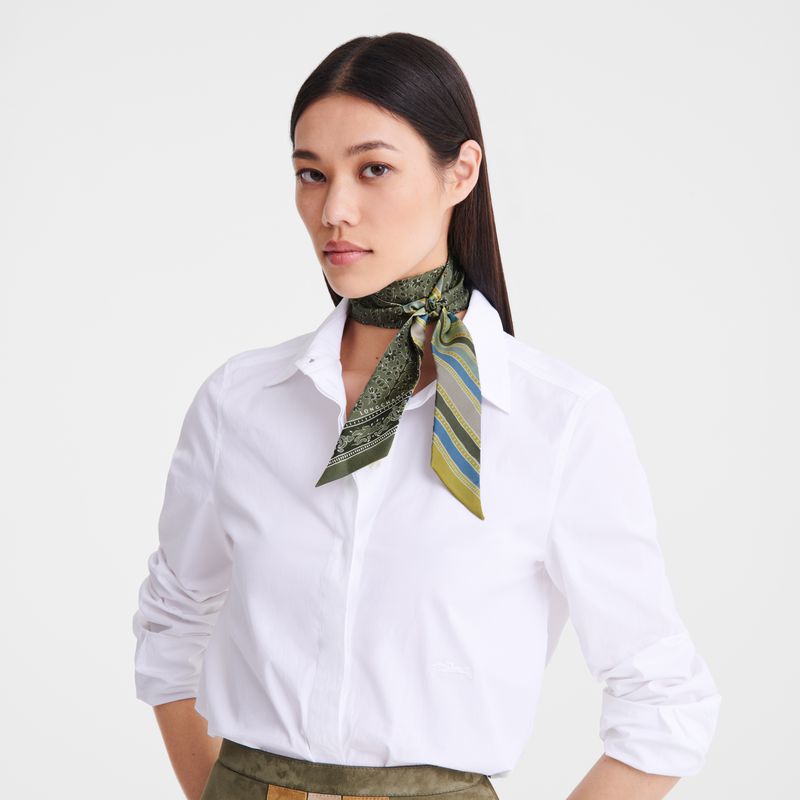 Longchamp Tree Of Life Women Headband Green / Multicolor | Australia-524AMRDKI