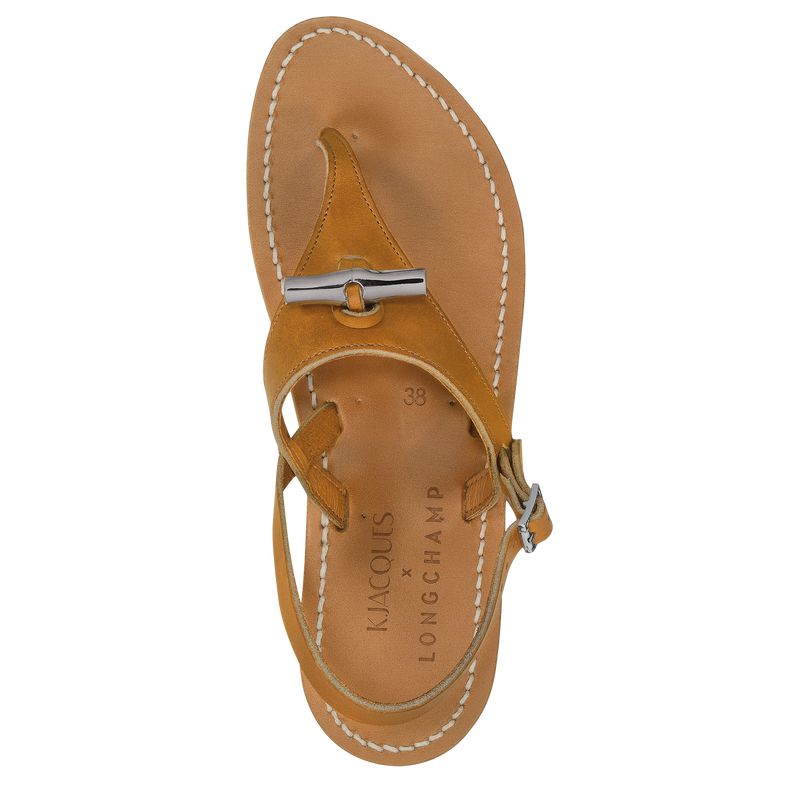 Longchamp X K.Jacques Women Sandals Brown | Australia-425URIWDJ