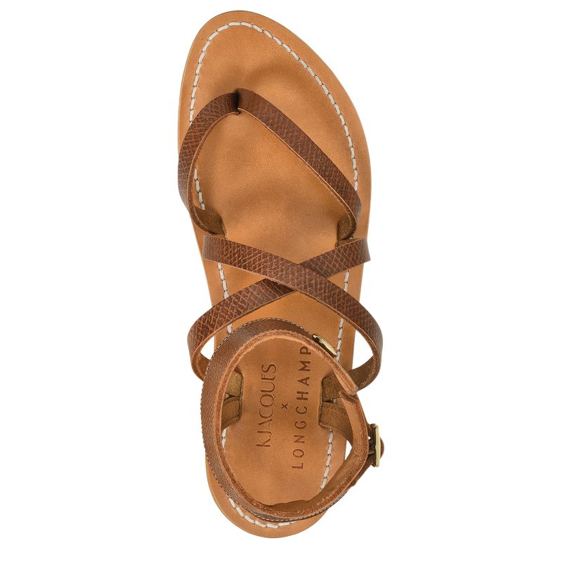 Longchamp X K.Jacques Women Sandals Brown | Australia-638OWMHGT