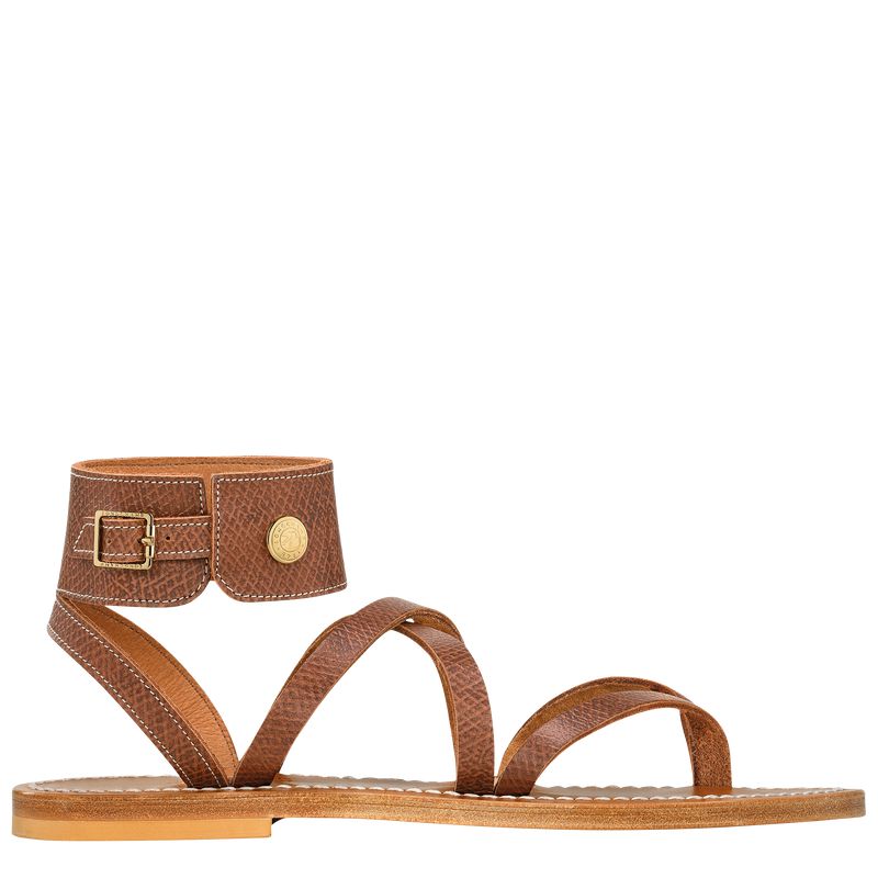 Longchamp X K.Jacques Women Sandals Brown | Australia-638OWMHGT