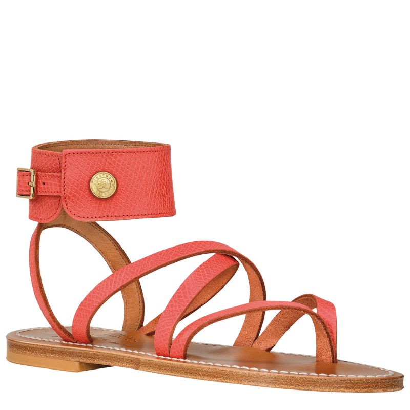 Longchamp X K.Jacques Women Sandals Orange | Australia-826ZTNFLG