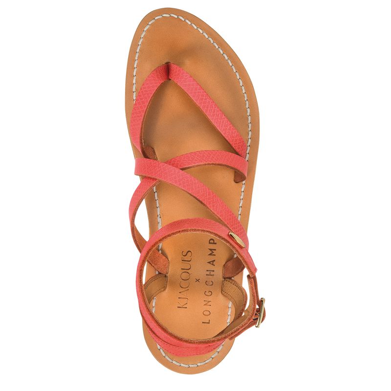 Longchamp X K.Jacques Women Sandals Orange | Australia-826ZTNFLG