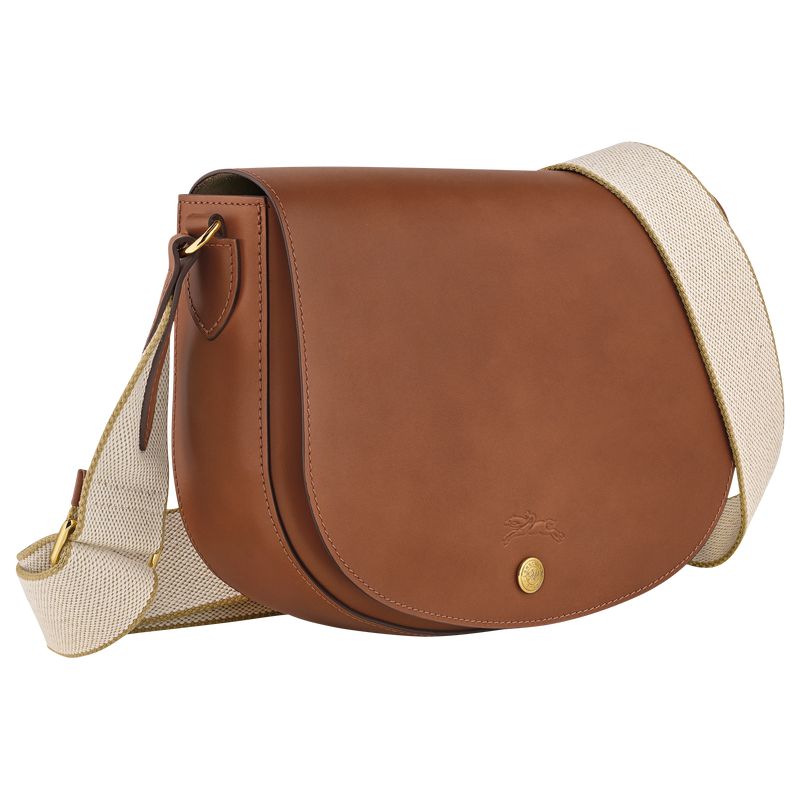 Longchamp Épure M Women Crossbody Bag Brown | Australia-154QJFRKB