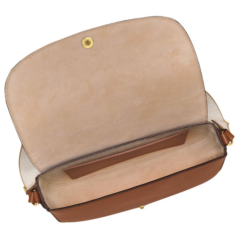 Longchamp Épure M Women Crossbody Bag Brown | Australia-154QJFRKB