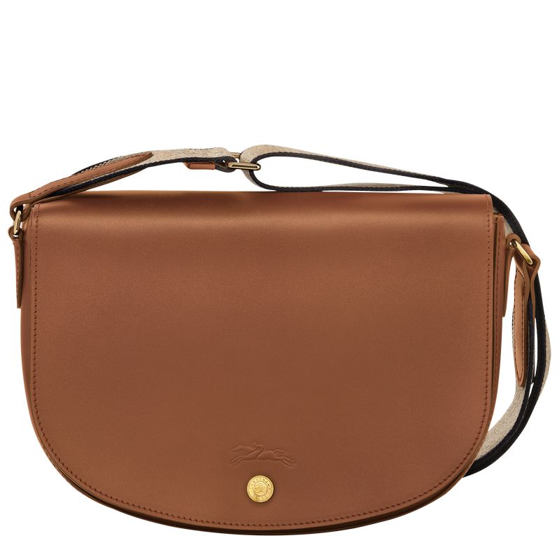 Longchamp Épure M Women Crossbody Bag Brown | Australia-154QJFRKB