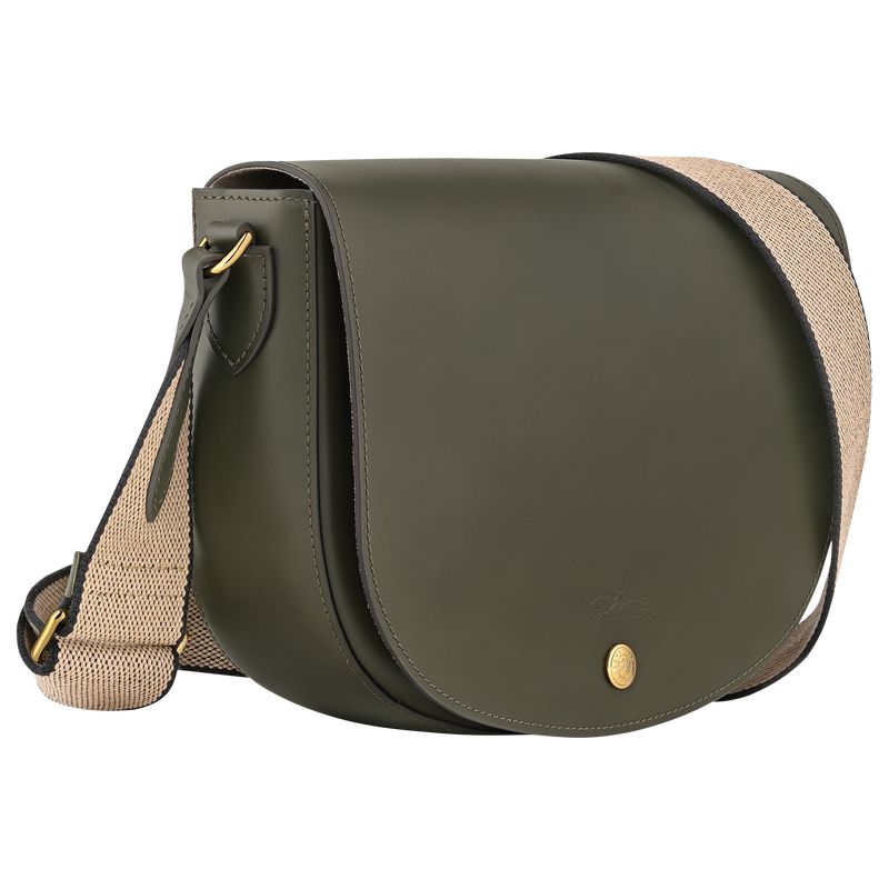 Longchamp Épure M Women Crossbody Bag Khaki | Australia-612JZUITK