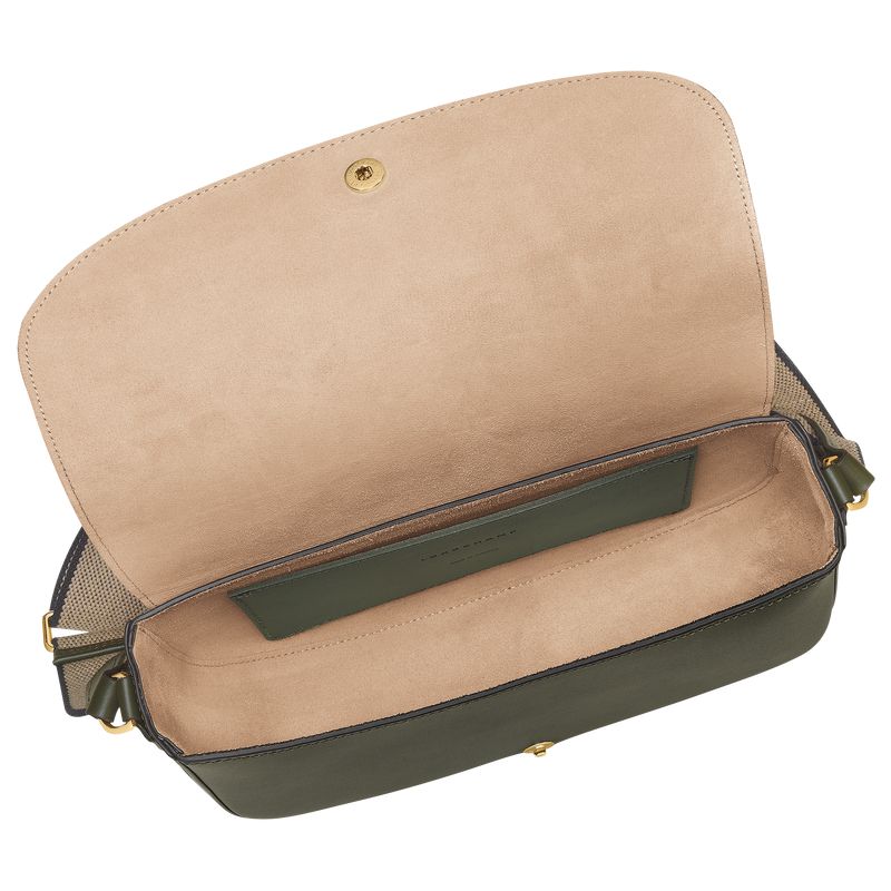 Longchamp Épure M Women Crossbody Bag Khaki | Australia-612JZUITK