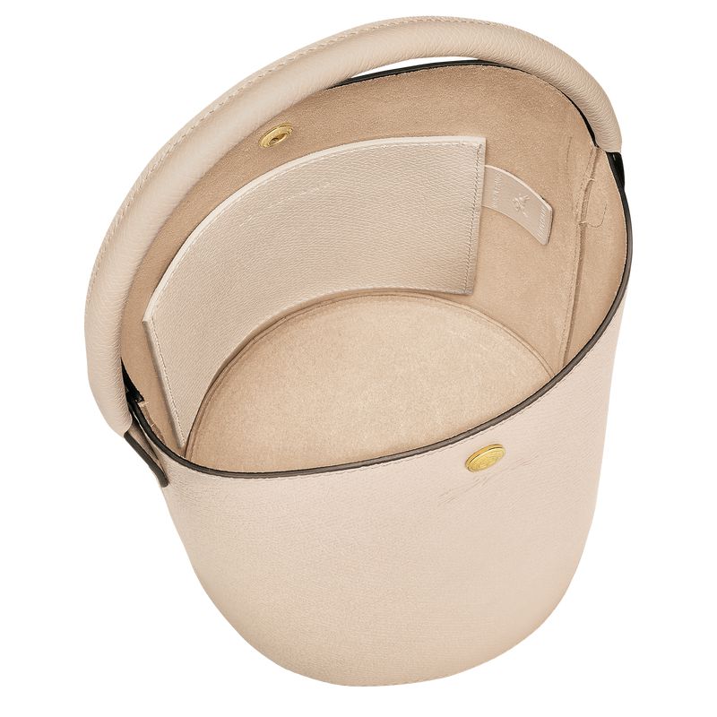 Longchamp Épure S Women Bucket Bag Beige | Australia-852SWZRHM