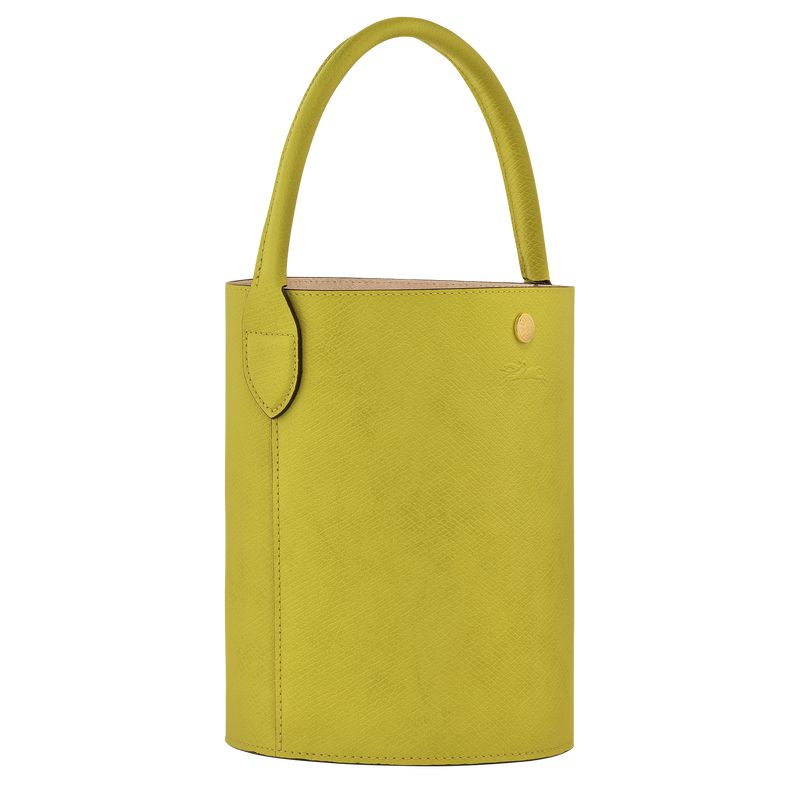Longchamp Épure S Women Bucket Bag Green | Australia-460EWOPCN