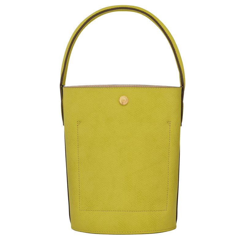 Longchamp Épure S Women Bucket Bag Green | Australia-460EWOPCN