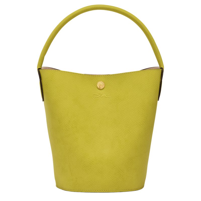 Longchamp Épure S Women Bucket Bag Green | Australia-460EWOPCN