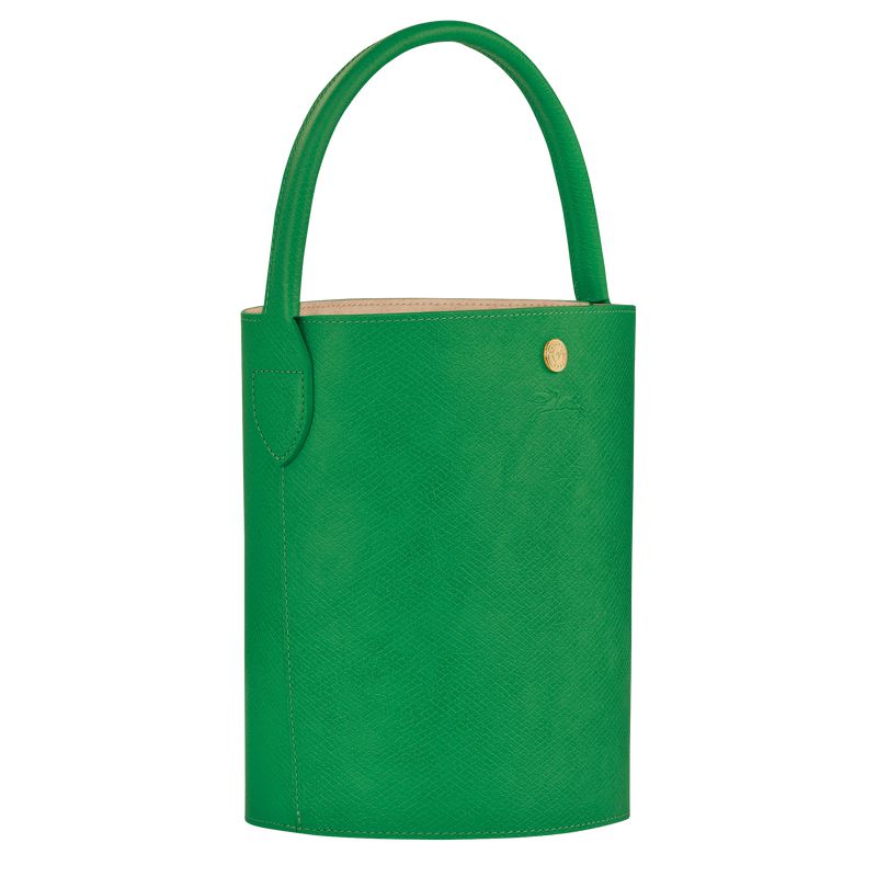 Longchamp Épure S Women Bucket Bag Green | Australia-728KZHPNQ