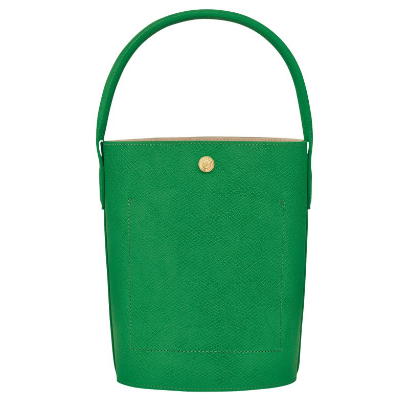 Longchamp Épure S Women Bucket Bag Green | Australia-728KZHPNQ