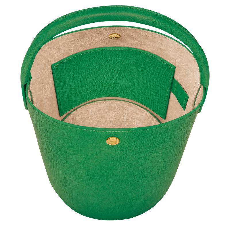 Longchamp Épure S Women Bucket Bag Green | Australia-728KZHPNQ